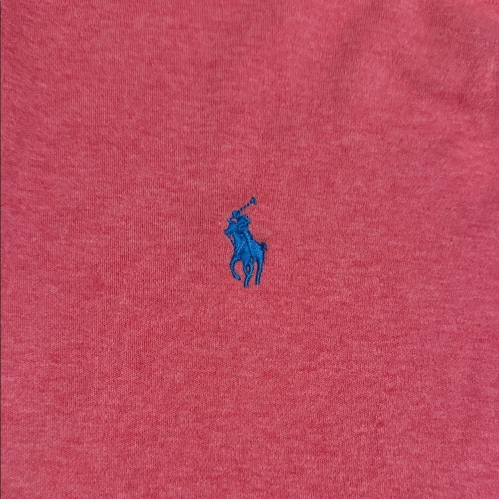 Polo Ralph Lauren Men’s M Classic Fit Red Pink Heather Soft Touch Golf Shirt